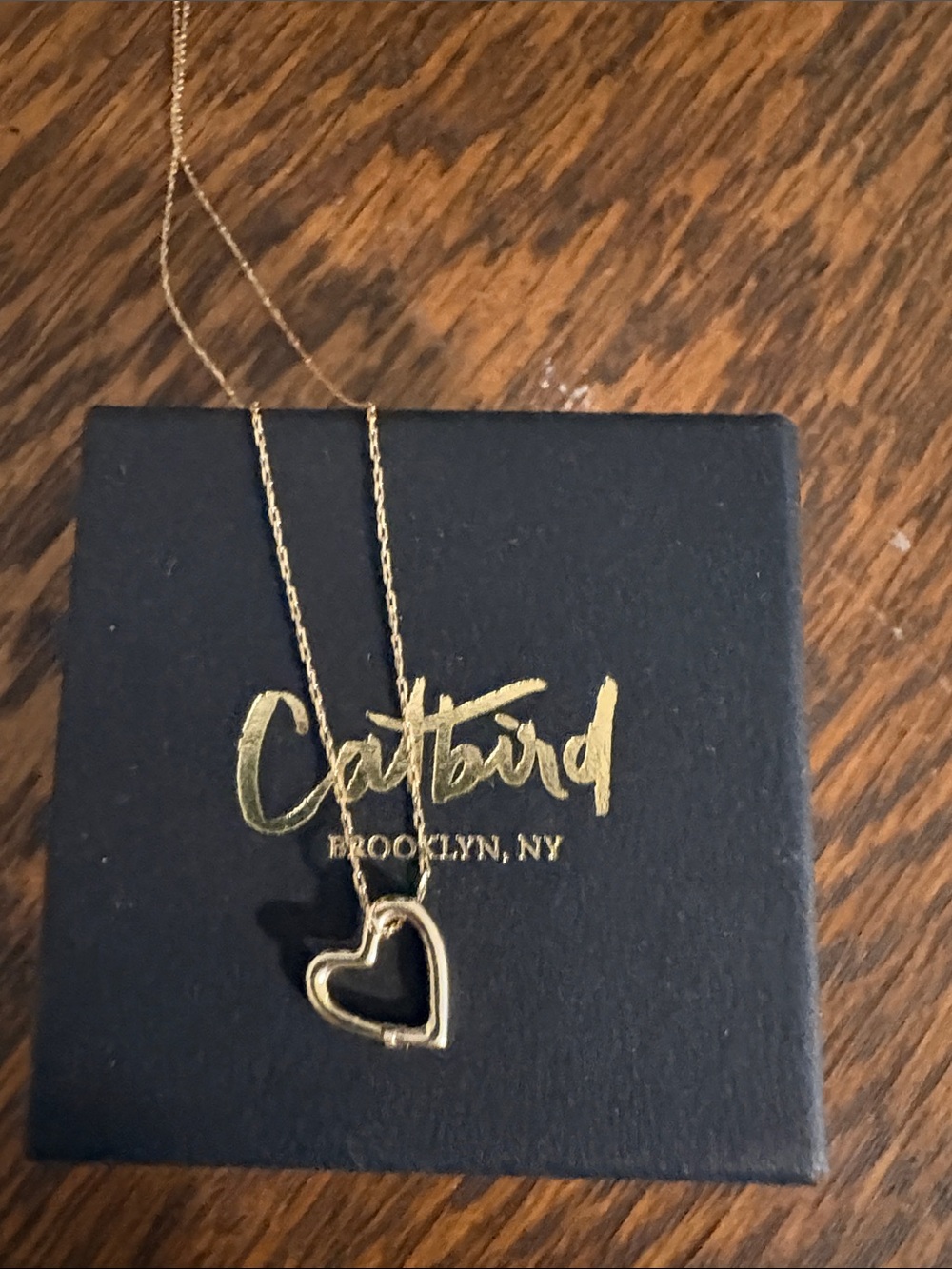Catbird Gold Heart Charm Holder
Catbird Jewelry